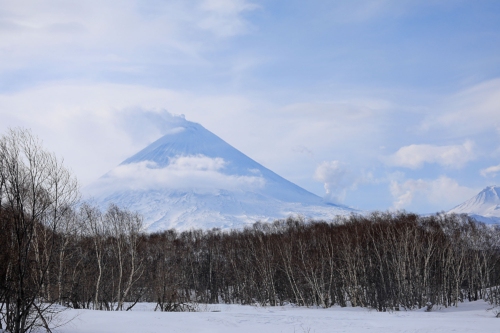Ключевской вулкан (13.03.21). В Ключах прурга