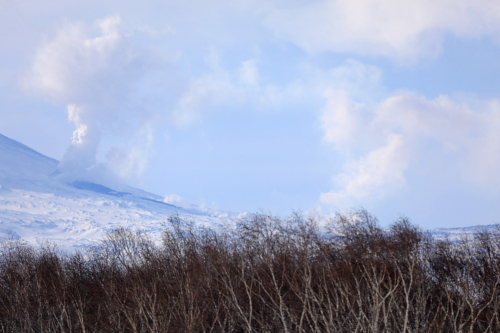 Побочный прорыв Ключевского вулкана (13.03.21). В Ключах прурга