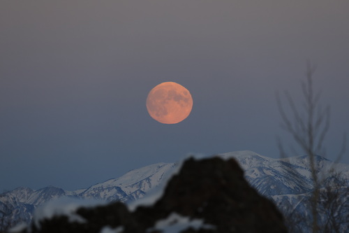 Восход полной Луны (28.10.23)